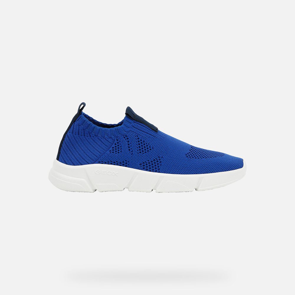 Geox Sneakers Blue Aril - Geox Boys Shoes - EZNUKR859